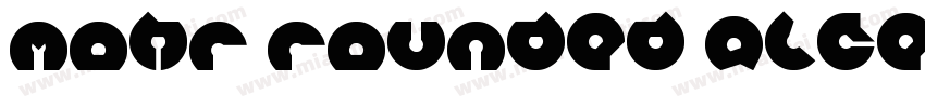 Mohr Rounded Alterna字体转换